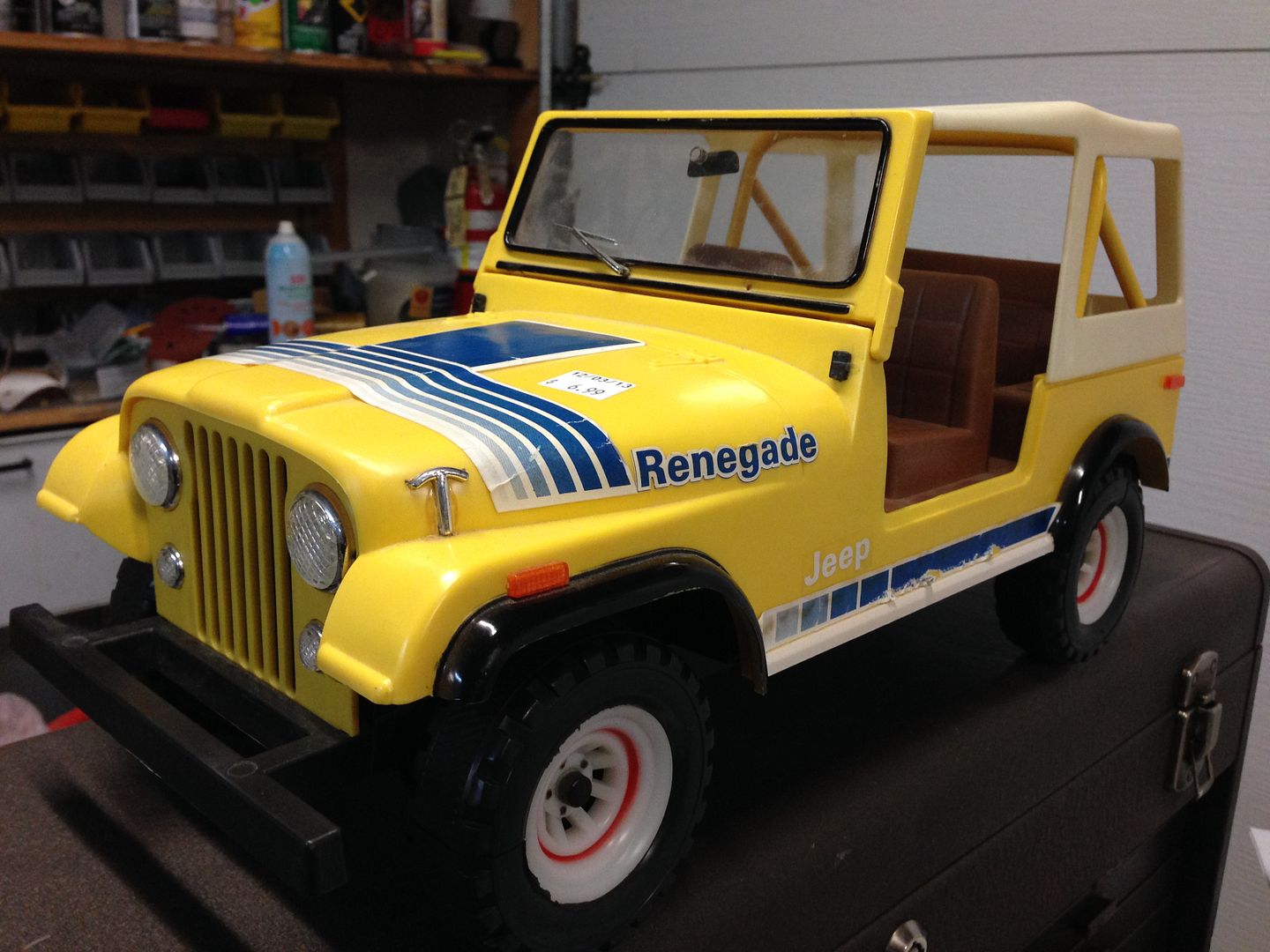 Jeep whiskey decanter RCCrawler